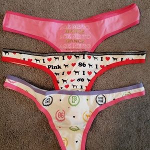 Victoria Secret's Pink Thong Panties